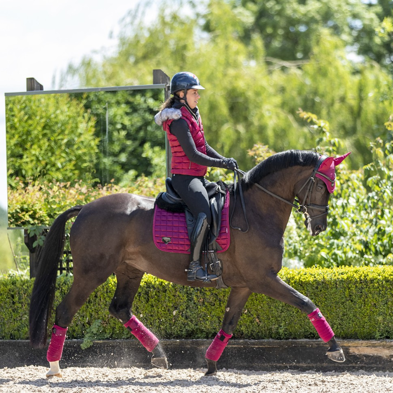 LeMieux Loire Classic Dressage Square - Mulberry -1